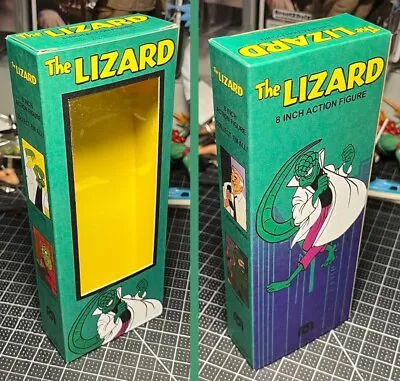 Mego 8  Spider-man 67 Custom Lizard Box Only • $14.50