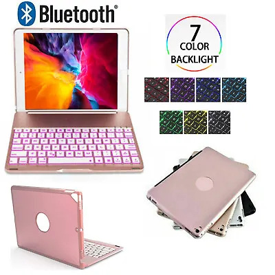 $28.49 • Buy Smart Case With Bluetooth Keyboard Cover For IPad 9/8/7/6/5th Gen Air 3/2/1 Pro