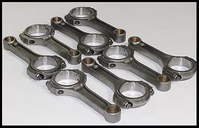 Scat Sbc Chevy 5.7  Rods I-beam Bushed # 2-icr5700-7/16 • $480.99