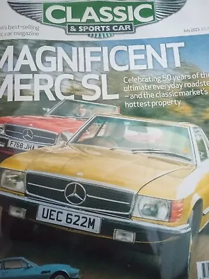 £1.95 • Buy Classic And Sportscar Magazine July 2021 £1.95