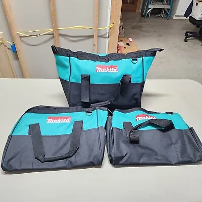 NEW 3 Pack - 14  X 11  Makita Tool Storage Bag Tote Case - FREE SHIPPING! • $31.45