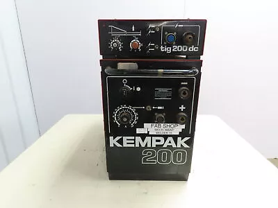 Kemppi Kempak 200 Tig 200 DC Welder 230/460v 3ph • $499.99