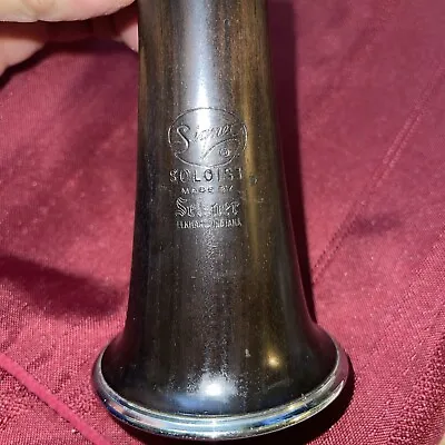 Selmer Wood Clarinet Parts. Bell. Selmer Signet Soloist Wood Clarinet Very Nice. • $20