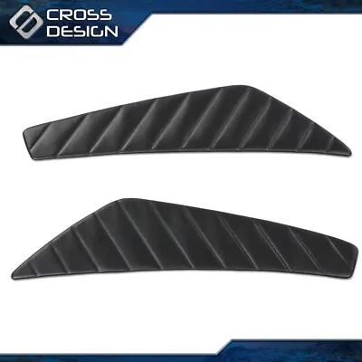 Fit For 2010-2014 Ford Mustang  Door Panel Insert Pleate Black Left & Right Side • $33.07