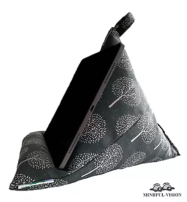 Mulberry G - IPad Tablet Kindle Phone Bean Bag TECH Support Stand Holder Cushion • £10.99