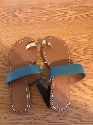 Mixit 6 Women’s Sandals Shoes Turquoise Retail $24 (apt-1054) • $8.96