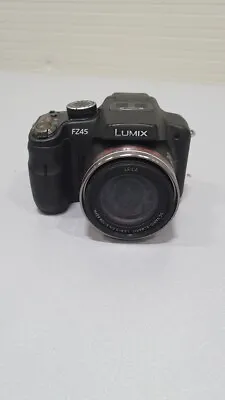 Panasonic LUMIX DMC-FZ45 14.1MP Digital Camera Black Not Working For Parts • £25.70