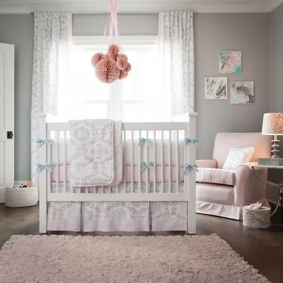 Boutique Baby Bedding By Carousel Designs Includes Curtains • $75