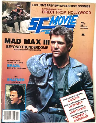 SF Movieland - July 1985 - Mad Max III The Shatner Interview Brazil • $5.95