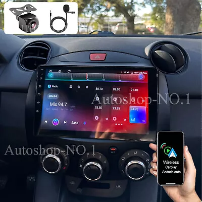 Android 13 For Mazda 2 2007-2014 Car Stereo Radio GPS WIFI BT DSP Head Unit Navi • $139.90