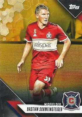 2019 Topps Major League Soccer Base Common (#1 - #20) Gold Parallel /50 - MLS • $2.99