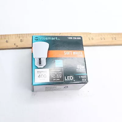 Ecosmart 40-Watt Equivalent R14 CEC Dimmable LED Light Bulb In Soft White 2700K • $3.49
