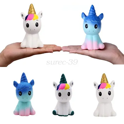 Kawaii Galaxy Unicorn Squishy Slow Rising Relieve Stress Squeeze Toys Kid Gift ❤ • $16.06