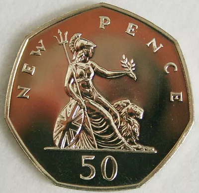 £6.99 • Buy 1971-1981 50p Proof UNC Coin ~ Fifty Pence ~ 1972 1973 1974 1975 Etc.. From Set