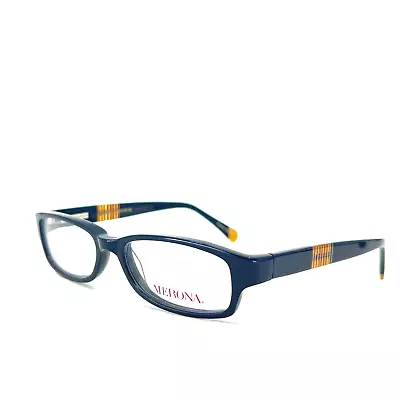 Merona M16-1 Eyeglasses Frames Brown Rectangular Full Rim 48-15 130 Mm • $29.98