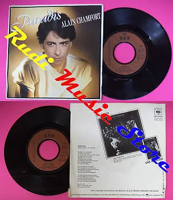 Lp 45 7   Alain Chamfort Paradis Baby Boom 1981 France Cbs No Cd Mc Dvd • £14.14