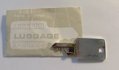 Vintage Luggage Key - 50 P - UNKNOWN BRAND • $2.99