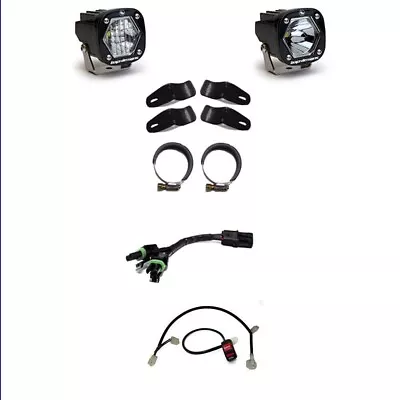 Baja Designs Pair Moto Driving Combo EFI Headlight Kit For 08-16 Suzuki RMZ450 • $386.90