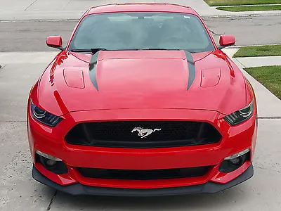 2017 New Ford Mustang Hood Spears Stripes Vinyl Decals Graphics Stickers 15-17 • $42.07