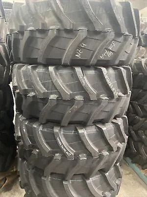 $1550 • Buy NEW 540/65R28 RADIAL TRACTOR TYRES /8 Year Warranty Tracpro 668