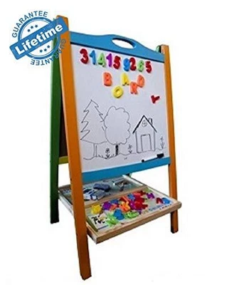 £67.64 • Buy Double Sided Magnetic Whiteboard Chalkboard Painting Easel For Children And