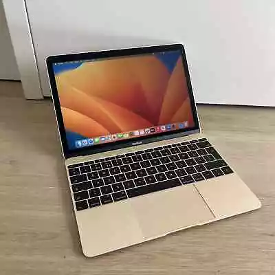 MacBook 12 Inch 2017 I7 16GB 512GB SSD Gold 1.4 GHz LIGHTEST MAX SPEC! • £449