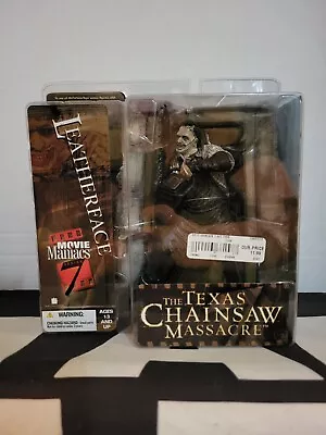 Leatherface Texas Chainsaw Massacre MCFARLANE TOYS Movie Maniacs Series 7 NEW • $98.97