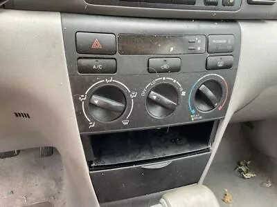 Heater Climate Temperature Control With AC Fits 03-08 COROLLA 3451804 • $105