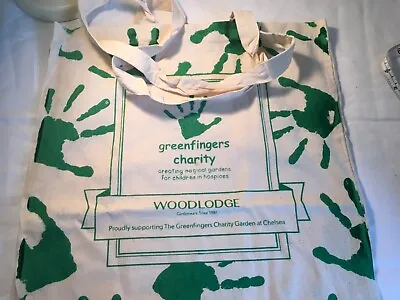 Rare - Greenfingers - Charity Garden - Chelsea Flower Show 2019 - Tote Bag - NEW • £5.50