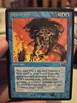 1x MTG Force Of Will Alliances Regular Uncommon • $59.10