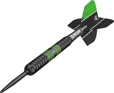 TARGET VAPOR 8 BLACK 24 Gram GREEN SWISS POINT STEEL TIP DARTS 190034 • $59.99