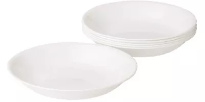 Corelle Classic Winter Frost White Set Of 6 Pasta Bowls 20-oz Free Delivery🥇 • $26.02