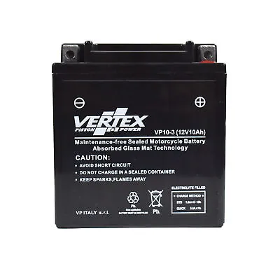 Vertex Battery For Kawasaki Z 650 C 1980 • £47.99