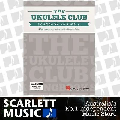 The Ukulele Club Songbook Volume 2 *NEW* 2018 Over 230 Songs Chords TAB • $46.95