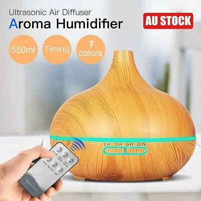 Ultrasonic LED Essential Oil Aroma Aromatherapy Diffuser Air Humidifier Purifier • $23.66