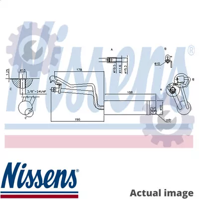 New Dryer Filter Air Conditioning Climatic For Nissan K9k 292 K9k 282 K9k 430 • $143.68