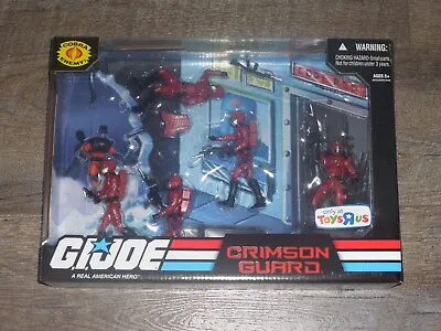 2008 Gi Joe 25th Tru *crimson Guard Elite Troop Builder* 5 Pack Figure Lot Mib • $90