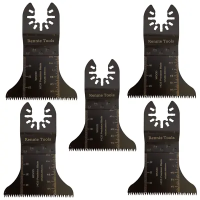 65mm Coarse Cut Curved Multi Tool Blades Saw Blade Wood Cutter For Dewalt Fein • £9.99