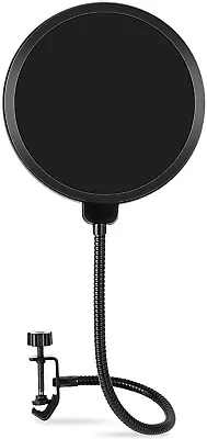 Microphone Pop Filter - Studio Mic Windscreen Shield Mask For Blue Yeti & More! • $9.99