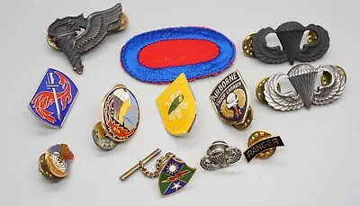 Vietnam War Army Airborne Jump Wings Badges & Patch Pathfinder Badge & DI Pins • $17.99