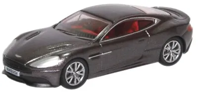 Oxford 1/76 Aston Martin Vanquish Coupe Quantum Silver 76amv003 • £10.56