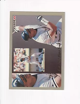 1994 Fleer Award Winner  Frank Thomas • $1.50