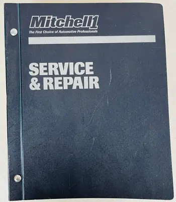 Mitchell 2001 2002 X2 Imported Automotive Electrical Component Locator Manuals • $26.99