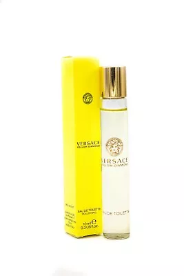 Versace Yellow Diamond Perfume 0.3 OZ / 10ML Eau De Toilette Rollerball Women  • $17.50