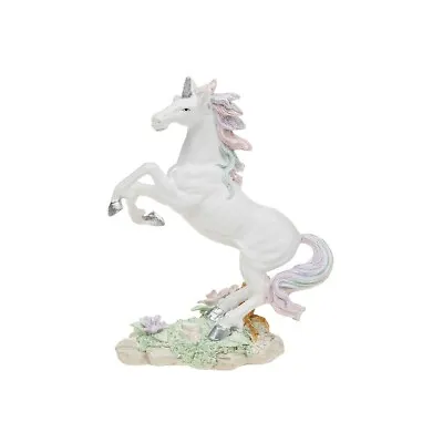 Fantasia Rearing Unicorn Ornament Figure Fantasy Myth Mythical Gifts Boxed • £17.95