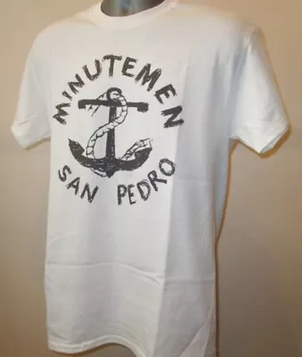 £13.45 • Buy Minutemen San Pedro Anchor T Shirt Music Punk Rock Firehose Husker Du Slint T246