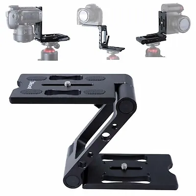 Foldable Ball Head Quick Release Plate Vertical Camera Bracket ForARCA Ballhead • $49.99