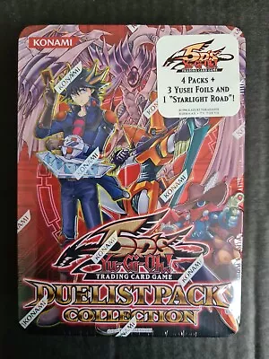 Yu-Gi-Oh 5D'S Duelist Pack Collection Tin 2010 Factory Sealed • £90