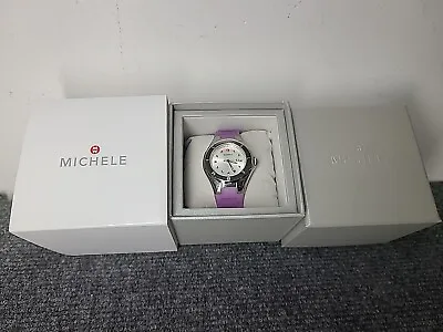 Michele Purple Jelly Watch With Amethyst Stones • $125