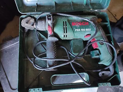 £30 • Buy Bosch PSB 700 RES Compact Hammer Drill W/ Original Case